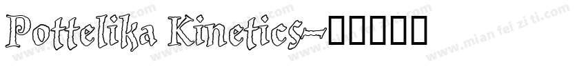 Pottelika Kinetics字体转换